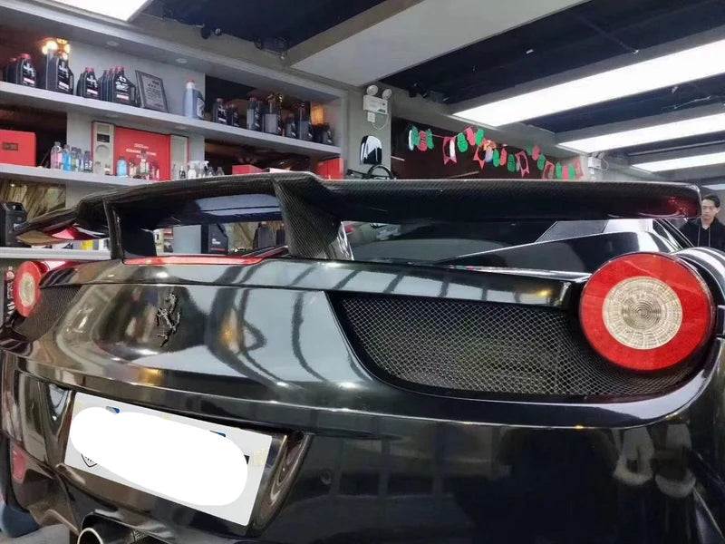 Ferrari 458 Italia / Spider / Speciale – Carbon Fiber Rear Wing