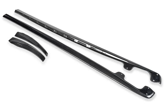 Chevrolet Corvette C6 – Carbon Fiber Side Skirts with Mud Flaps