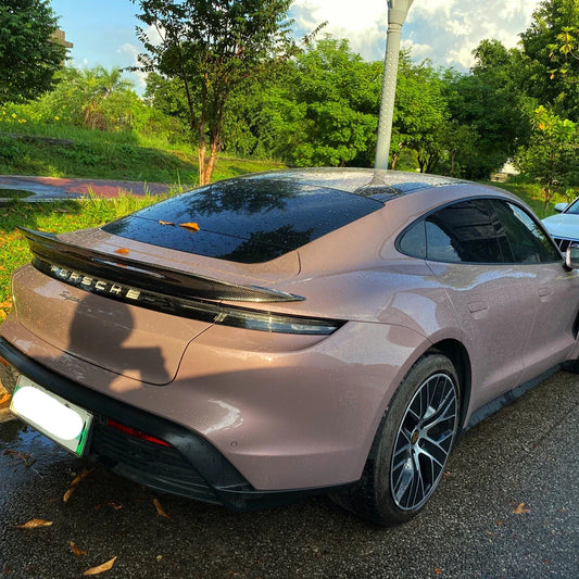 Porsche Taycan - Carbon Fiber Vented Rear Spoiler