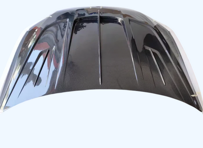 Mercedes Benz GLE W167/C167 350/450/580/53/63 (2020–2025) - Carbon Fiber Vented Hood