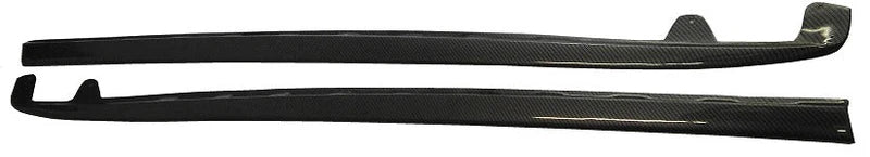 Chevrolet Corvette C6 – Carbon Fiber Side Skirts with Mud Flaps