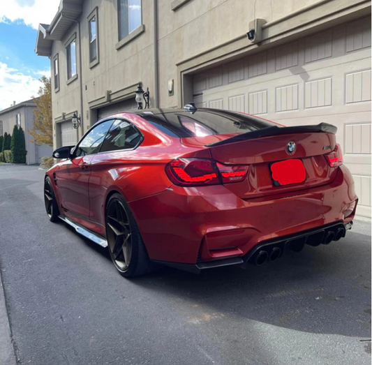 BMW F80 M3/F82/F83 M4 Carbon Fiber Rear Canard Extension