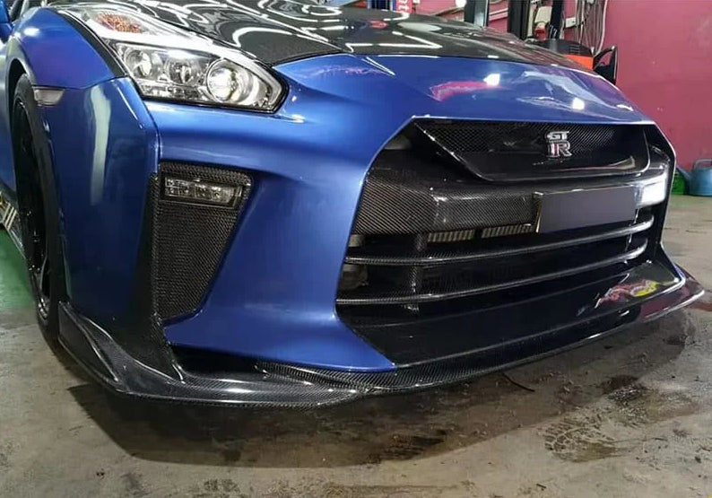 Nissan GT-R R35 - TS Style Full Carbon Fiber Body Kit