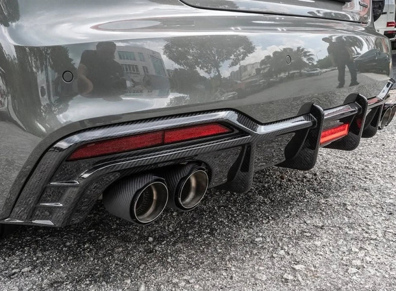 Audi B9.5 S5/A5 Carbon Fiber Brake Light Diffuser