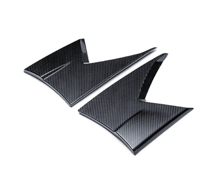 Lamborghini Revuelto - MSY Style Prepreg Dry Carbon Fiber Front Air Splitter Canards