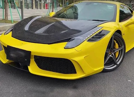 Ferrari 458 Italia / Spider / Speciale – Prepreg Carbon Fiber Hood