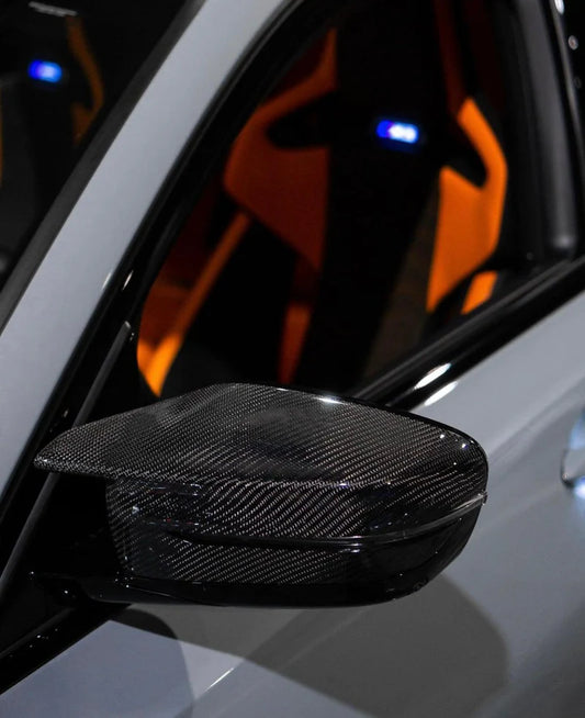 BMW G80 M3/G82/G83 M4 Carbon Fiber Mirror Caps Replacement