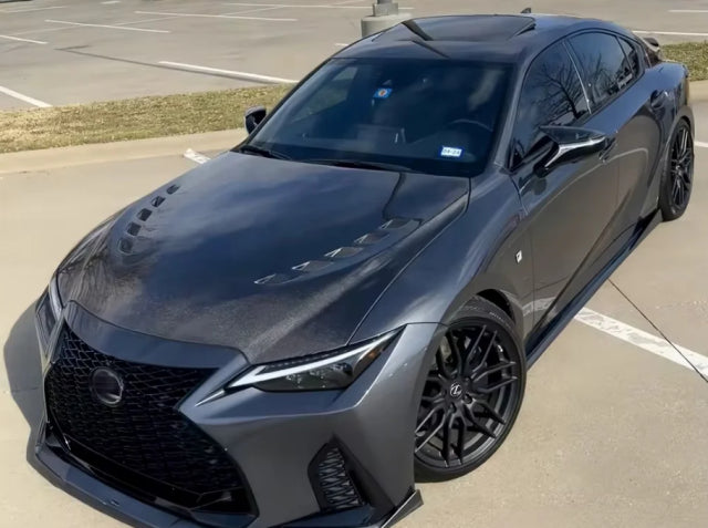 Lexus IS Series (2021–2025) - Carbon Fiber Vented Hood