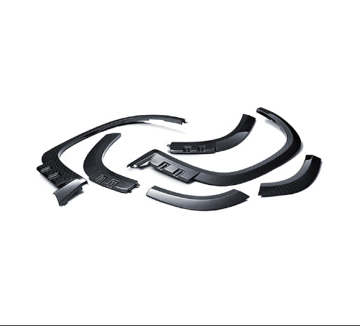 BMW XM G09 (2023–Present) - LD Style Prepreg Carbon Fiber Fender Flares & Wheel Arches