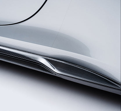 Porsche 911 992.2 Carrera / Carrera 4 / Carrera 4S / Carrera T - Paktechz Dry Carbon Fiber Side Skirts