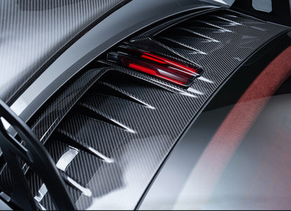 Porsche 911 992.2 Carrera / Carrera 4 / Carrera 4S / Carrera T - Paktechz Dry Carbon Fiber Engine Lid