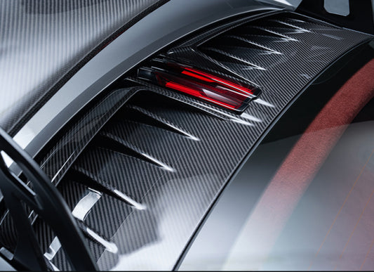 Porsche 911 992.2 Carrera / Carrera 4 / Carrera 4S / Carrera T - Paktechz Dry Carbon Fiber Engine Lid