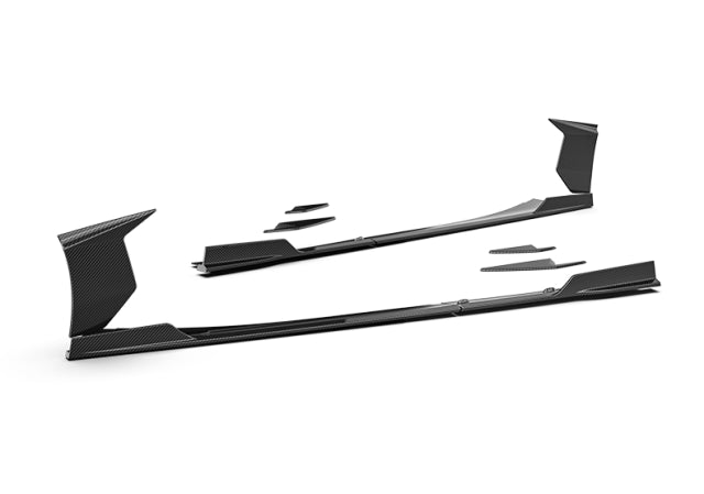 Maserati MC20 – Carbon Fiber Side Skirt Extensions