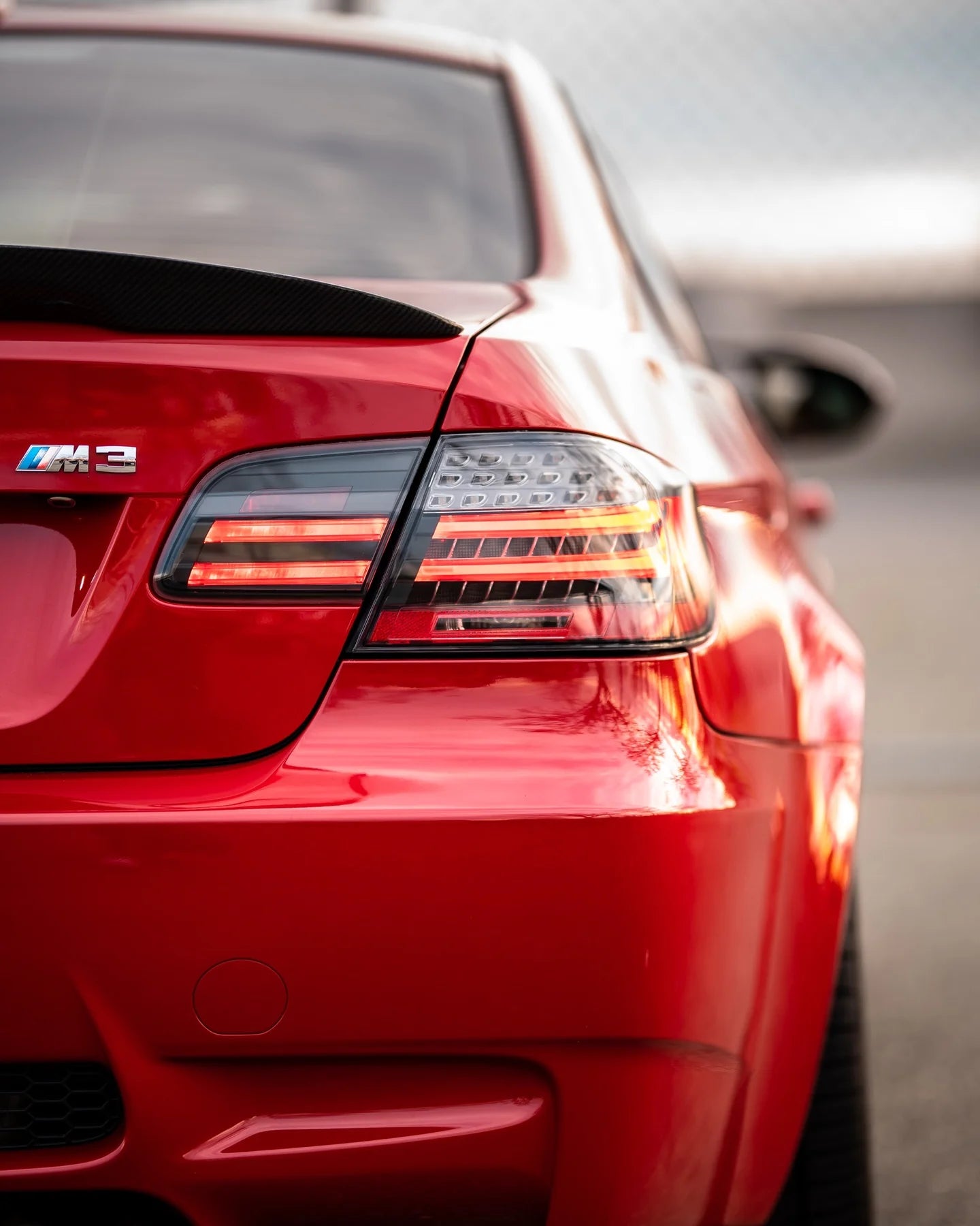 BMW E92 3 Series/M3 – LCI Style Black Line Tail Lights