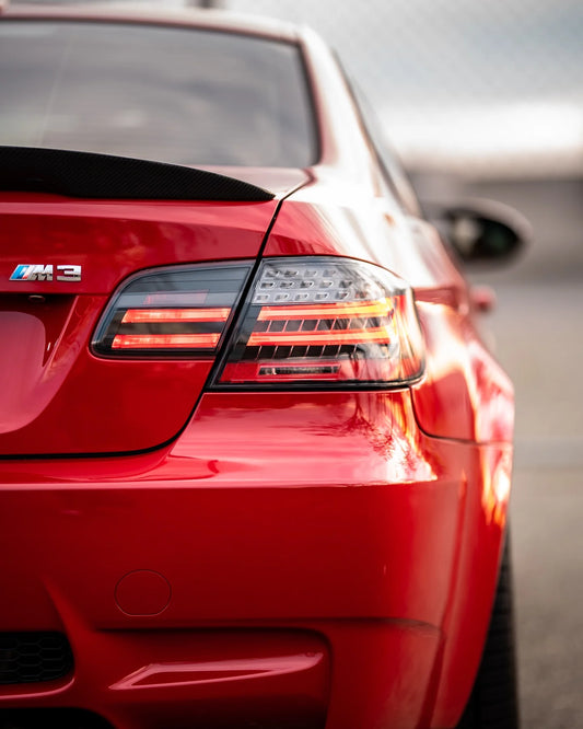 BMW E92 3 Series/M3 – LCI Style Black Line Tail Lights