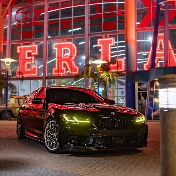 BMW F90 M5 (LCI) CSL Yellow Headlight DRL Module Set