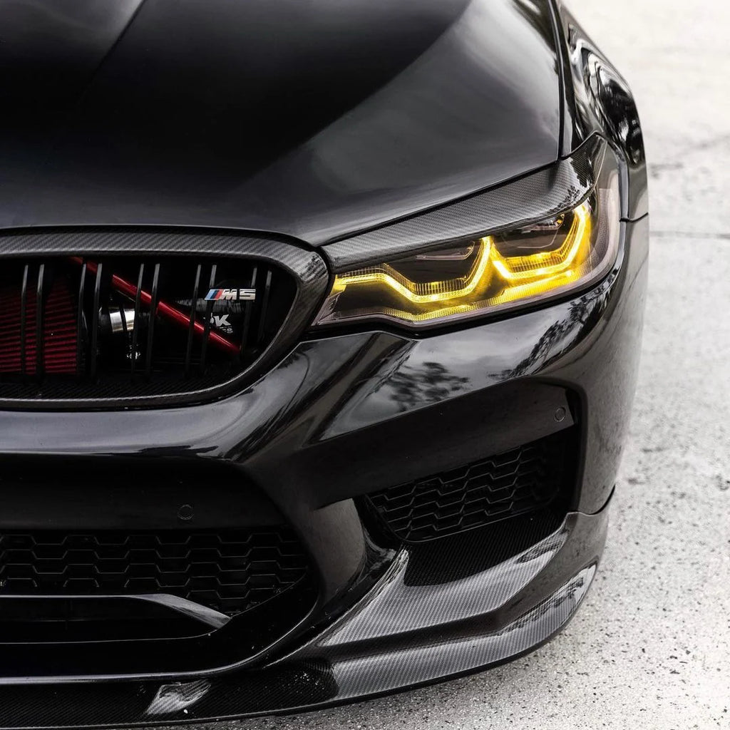 BMW F90 M5 (Pre-LCI) CSL Yellow Headlight DRL Module Set