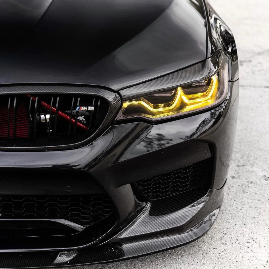 BMW F90 M5 (Pre-LCI) CSL Yellow Headlight DRL Module Set