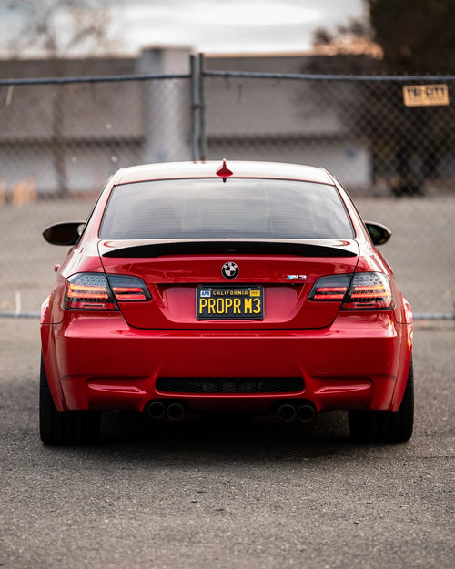 BMW E92 3 Series/M3 – LCI Style Black Line Tail Lights