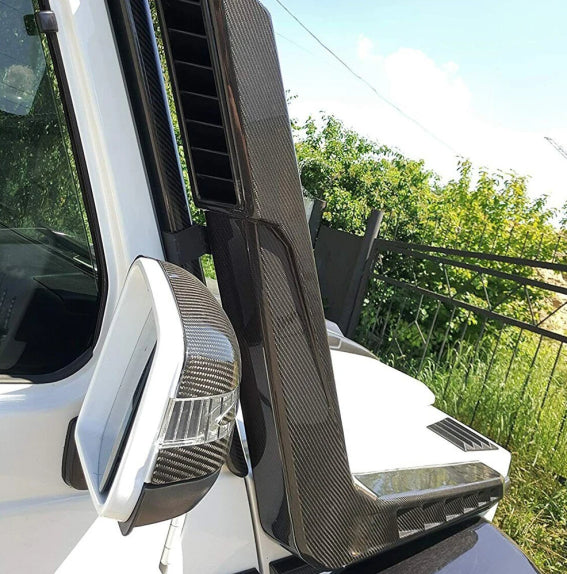 Mercedes-Benz G Wagon W463 G500/G550/G55/G63/G65 - Carbon Fiber Air Intake Side Snorkels