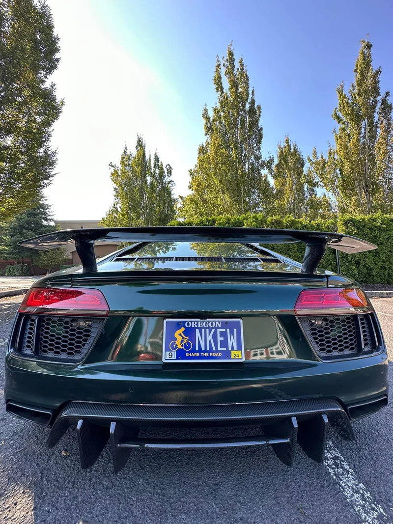 Audi R8 Gen 2 - Aggressive Carbon Fiber Rear Diffuser