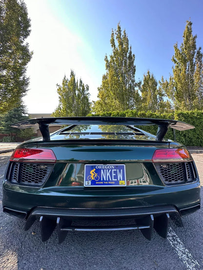 Audi R8 Gen 2 - Aggressive Carbon Fiber Rear Diffuser
