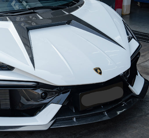 Lamborghini Revuelto - MSY Style Prepreg Dry Carbon Fiber Front Lip Spoiler
