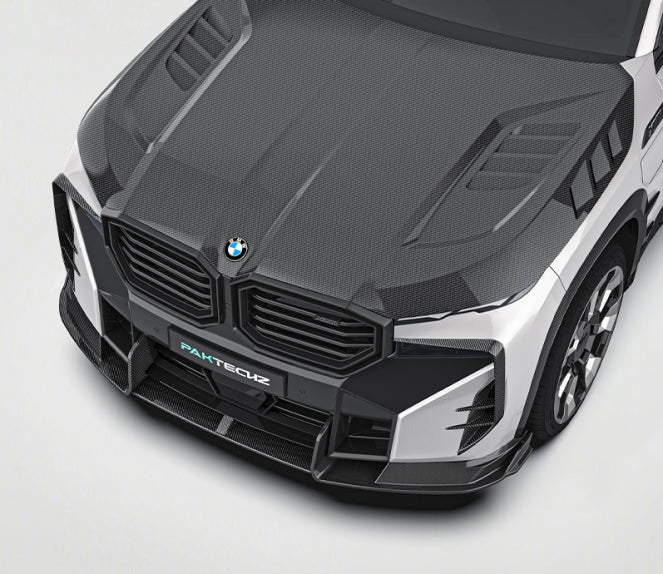 BMW XM G09 - Paktechz Prepreg Dry Carbon Fiber Front Lip Spoiler