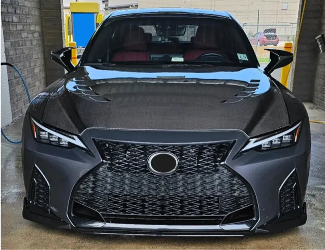 Lexus IS Series (2021–2025) - Carbon Fiber Vented Hood