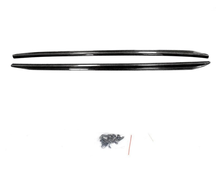 Audi A5 & RS5 B9.5 (2020-2025) - Carbon Fiber Side Skirt Extension Set