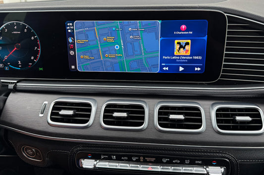Mercedes-Benz GLE W167 (2020–2025) NTG6.0 – Full Screen Wireless Apple CarPlay & Android Auto Upgrade