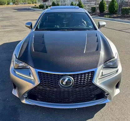 Lexus RC Series (2015–2025) - Carbon Fiber Vented Hood