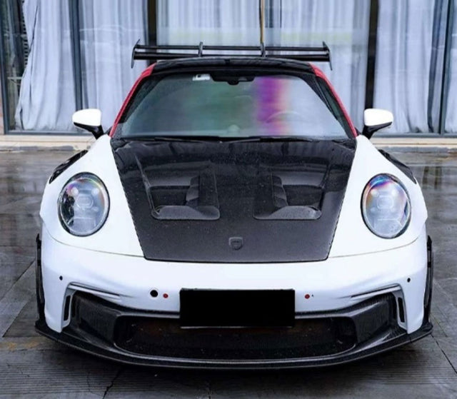 Porsche 911 992 – GT3 RS Style FRP / Prepreg Dry Carbon Fiber Conversion Kit