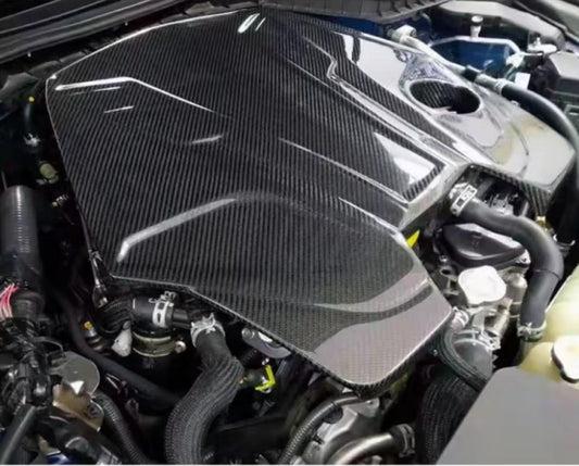 Infiniti Q50 Q60 3.0T V6 - Carbon Fiber Engine Cover