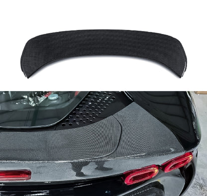 Ferrari SF90 - SF90XX Style Prepreg Dry Carbon Fiber Rear Wing Base