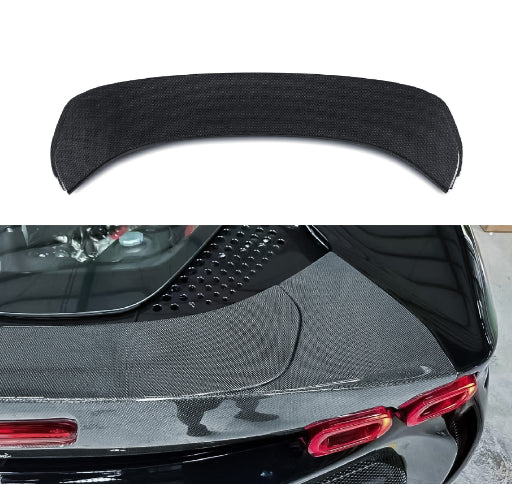 Ferrari SF90 - SF90XX Style Prepreg Dry Carbon Fiber Rear Wing Base