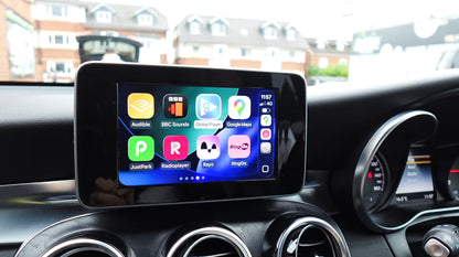 Mercedes-Benz GLC X253 Facelift – Apple CarPlay Screen Upgrade