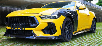 Ford Mustang S650 EcoBoost / GT Coupe (2024+) - Carbon Fiber Side Skirts