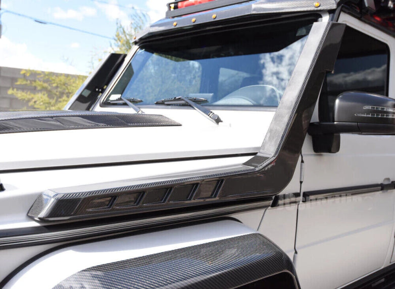 Mercedes-Benz G Wagon W463 G500/G550/G55/G63/G65 - Carbon Fiber Air Intake Side Snorkels