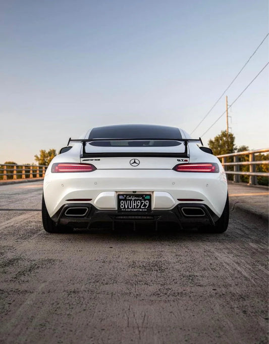 Mercedes AMG GT / GTS / GTC / GTR – Carbon Fiber GTR Wing with Base Panel