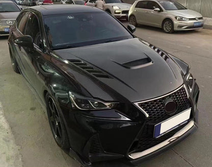 Lexus IS Series (2014–2020) - Carbon Fiber Vented Hood
