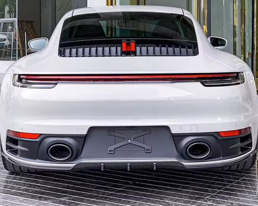 Porsche 911 992 Carrera 4S Coupe (2019–2021) – Carbon Fiber Rear Diffuser Lip