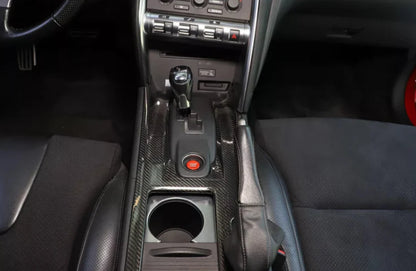 Nissan GT-R R35 – Carbon Fiber Center Console Panel Cover