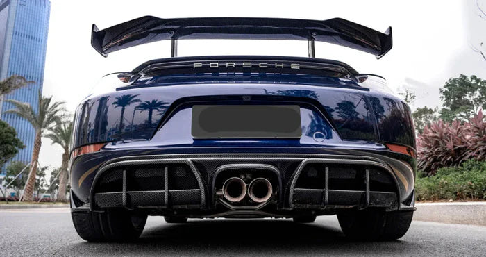 Porsche 718 Boxster (2016–2024) - Prepreg Carbon Fiber Rear Wing