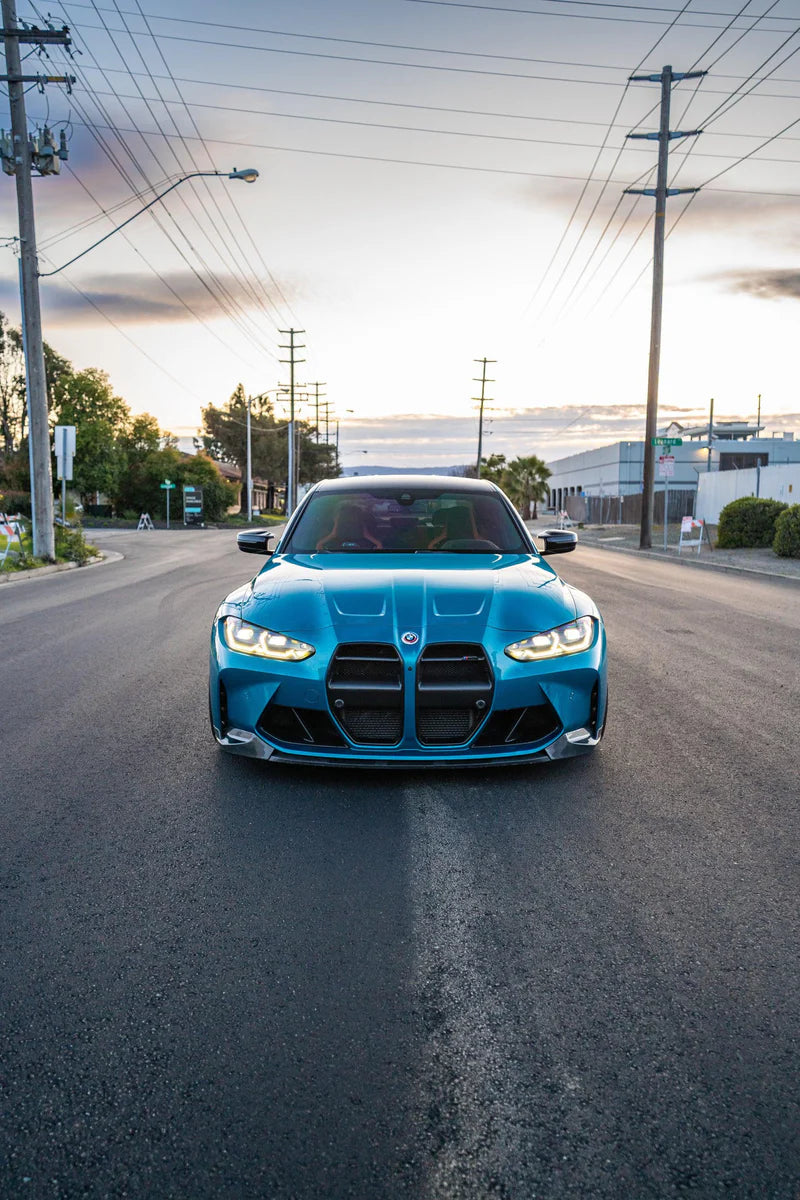 BMW G80 M3/G82/G83 M4 Carbon Fiber V Style Front Grille