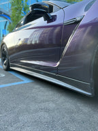 Nissan GTR - Carbon Fiber Side Skirt Extension