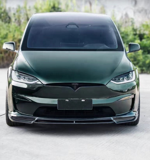 Tesla Model X – C Style Carbon Fiber Front Lip