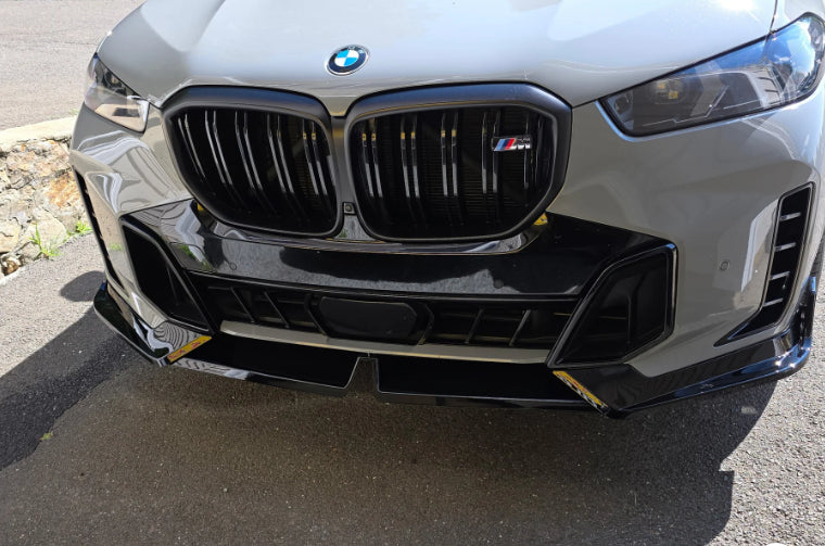 BMW X5 G05 LCI (2024–2026) - Gloss Black Front Lip Splitter for M Sport