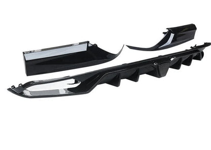 Honda Accord (2018–2022) – Gloss Black Rear Diffuser & Corner Apron Spats with LED