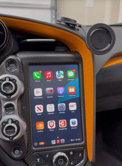 McLaren 720S – Apple CarPlay Screen Unit Upgrade